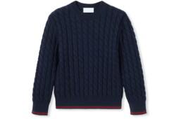 Children's wool sweater with Web