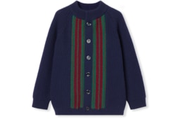 Children's wool cardigan with Web