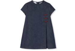 Children's denim dress with Web