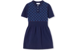 Children's wool dress with embroidery