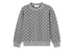 Children's GG wool jacquard sweater