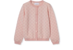 Kinder-Cardigan aus GG Wolljacquard