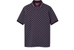 Poloshirt aus Baumwoll-Piqué mit GG Jacquard