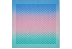 90 x 90 project printed silk carré