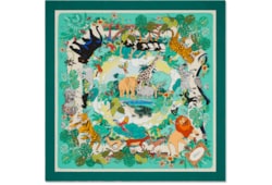 90 x 90 project printed silk carré