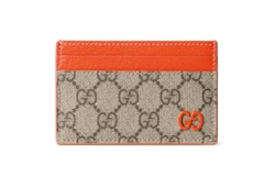 Orange trim GG card case