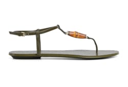 Women's thong sandal with Bamboo
