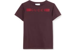 Camiseta infantil de algodón con estampado