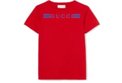 Camiseta infantil de algodón estampado