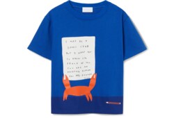 Camiseta infantil de algodón estampado