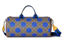 Bolso mano infantil con asa, estampado y GG