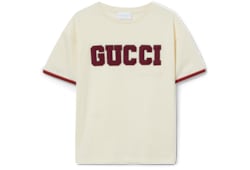 T-shirt pour enfant en coton avec empiècement