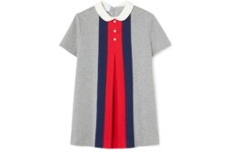 Robe pour enfant en coton avec bande Web