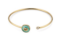 Браслет-бэнгл Gucci Interlocking 18 карат