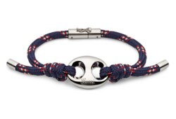 Gucci Marina Chain Armband aus Stoff