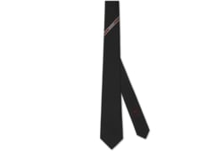 Silk jacquard tie
