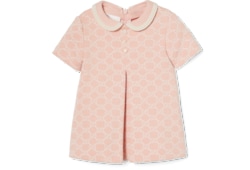 Baby embroidered cotton jersey dress