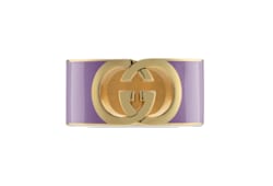 Gucci Interlocking enamel ring