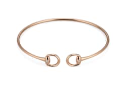 Bracelet-manchette Horsebit en diamants 18 carats