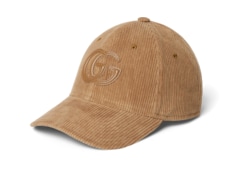 Gorra de béisbol de terciopelo con bordado