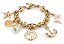 Kettenarmband mit Gucci Symbolen