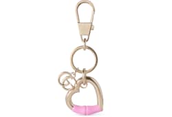Heart-shaped keychain