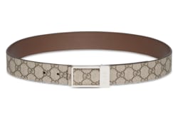 Ceinture réversible avec boucle rectangulaire