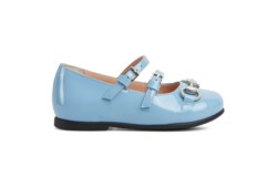 Bailarina plana con Horsebit para bebé