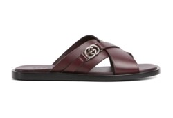 Mules à motif GG pour homme