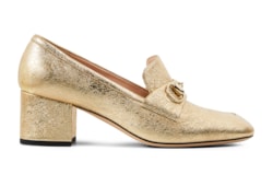 Women's loafer pump with Horsebit