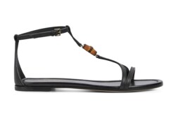 รองเท้าแซนเดิล Women's sandal with bamboo detail