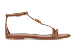 Women's sandal with bamboo detail