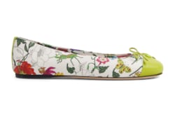 Women's printed ballet flat