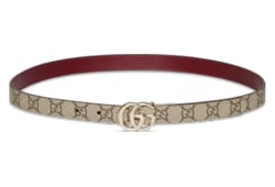 Cintura sottile reversibile GG Marmont