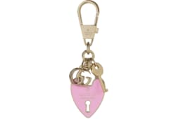 Heart-shaped keychain