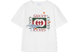 Camiseta infantil de algodón con estampado