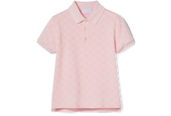 Polo infantil de algodón con GG
