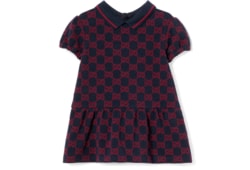 Vestido de piqué de algodón con GG para bebé