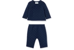 Ensemble cadeau pour bébé en jersey GG matelassé