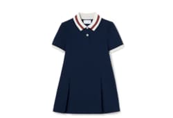 Kinderkleid aus Baumwolle mit Web