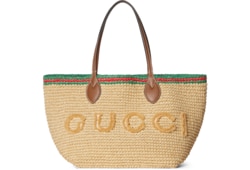 Bolso tote tejido tamaño mediano