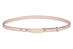 Cintura sottile con fibbia a placca