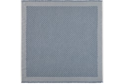 GG denim-effect shawl