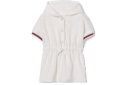 Babykleid aus Baumwolle mit Web