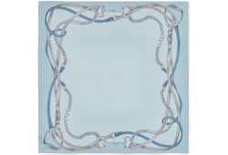 Printed GG silk jacquard carré