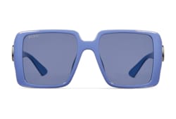 Low nose bridge fit square sunglasses