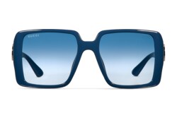 Low nose bridge fit square sunglasses