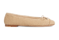 Women's ballet flat with Horsebit