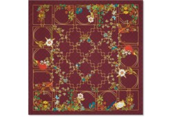 Carré in twill di seta stampato