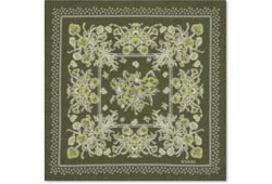 Fazzoletto da taschino in cotone stampato